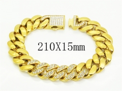 Stainless Steel Jewelry Wholesale - Stainless Steel Bracelets - HY13B0069KOP