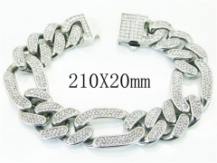Stainless Steel Jewelry Wholesale - Stainless Steel Bracelets - HY13B0005LO