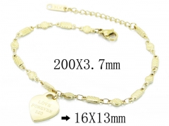 Stainless Steel Jewelry Wholesale - Stainless Steel Bracelets - HY47B0110PG