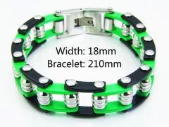 Stainless Steel Jewelry Wholesale - Stainless Steel Bracelets - HY55B0021JMW