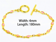 Stainless Steel Jewelry Wholesale - Stainless Steel Bracelets - HY70B0524KW