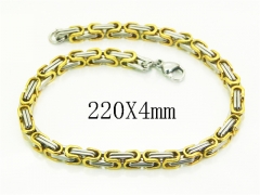 Stainless Steel Jewelry Wholesale - Stainless Steel Bracelets - HY62B0749NW