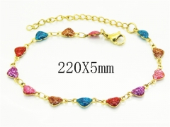 Stainless Steel Jewelry Wholesale - Stainless Steel Bracelets - HY62BN0717CJL