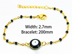 Stainless Steel Jewelry Wholesale - Stainless Steel Bracelets - HY70B0575JLD