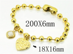 Stainless Steel Jewelry Wholesale - Stainless Steel Bracelets - HY21B0422HKW