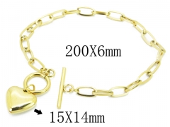 Stainless Steel Jewelry Wholesale - Stainless Steel Bracelets - HY25B0203HLL