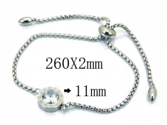 Stainless Steel Jewelry Wholesale - Stainless Steel Bracelets - HY59B0619OA