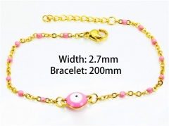 Stainless Steel Jewelry Wholesale - Stainless Steel Bracelets - HY70B0560JLT