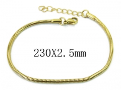 Stainless Steel Jewelry Wholesale - Stainless Steel Bracelets - HY70B0634KS