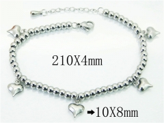 Stainless Steel Jewelry Wholesale - Stainless Steel Bracelets - HY59B0661OR