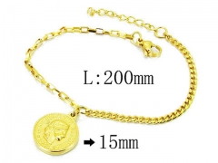 Stainless Steel Jewelry Wholesale - Stainless Steel Bracelets - HY06B1079OR