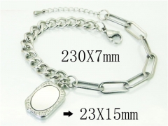 Stainless Steel Jewelry Wholesale - Stainless Steel Bracelets - HY59B0250NQ