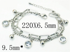 Stainless Steel Jewelry Wholesale - Stainless Steel Bracelets - HY59B0949HHW