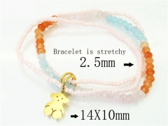 Stainless Steel Jewelry Wholesale - Stainless Steel Bracelets - HY21B0514HLW