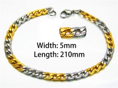 Stainless Steel Jewelry Wholesale - Stainless Steel Bracelets - HY40B0128JZ