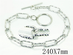 Stainless Steel Jewelry Wholesale - Stainless Steel Bracelets - HY70B0500JW