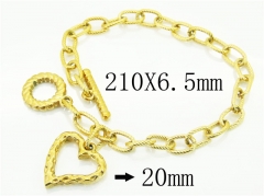 Stainless Steel Jewelry Wholesale - Stainless Steel Bracelets - HY21B0443HKS