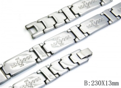 Stainless Steel Jewelry Wholesale - Stainless Steel Bracelets - HY00AN0010