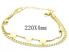 Stainless Steel Jewelry Wholesale - Stainless Steel Bracelets - HY25B0219HKF
