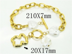 Stainless Steel Jewelry Wholesale - Stainless Steel Bracelets - HY21B0541HMR