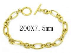 Stainless Steel Jewelry Wholesale - Stainless Steel Bracelets - HY70B0610KR