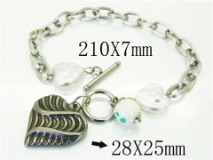 Stainless Steel Jewelry Wholesale - Stainless Steel Bracelets - HY21B0520HKG