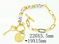 Stainless Steel Jewelry Wholesale - Stainless Steel Bracelets - HY21B0482HMS
