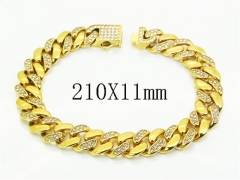 Stainless Steel Jewelry Wholesale - Stainless Steel Bracelets - HY13B0073LSL