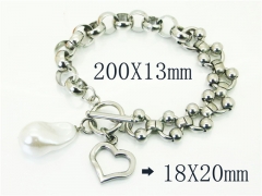Stainless Steel Jewelry Wholesale - Stainless Steel Bracelets - HY21B0612HLS