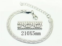 Stainless Steel Jewelry Wholesale - Stainless Steel Bracelets - HY40B1315JB