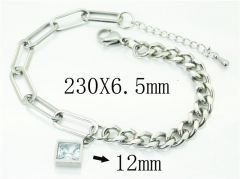 Stainless Steel Jewelry Wholesale - Stainless Steel Bracelets - HY59B1020MW
