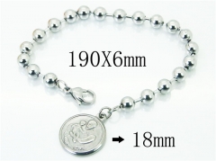 Stainless Steel Jewelry Wholesale - Stainless Steel Bracelets - HY39B0701LG