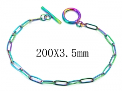 Stainless Steel Jewelry Wholesale - Stainless Steel Bracelets - HY70B0627KV