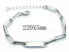Stainless Steel Jewelry Wholesale - Stainless Steel Bracelets - HY40B1092LQ