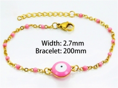 Stainless Steel Jewelry Wholesale - Stainless Steel Bracelets - HY70B0570JLC