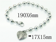 Stainless Steel Jewelry Wholesale - Stainless Steel Bracelets - HY39B0704LB