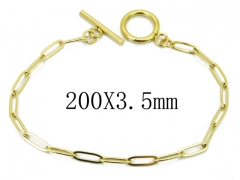 Stainless Steel Jewelry Wholesale - Stainless Steel Bracelets - HY70B0626KW