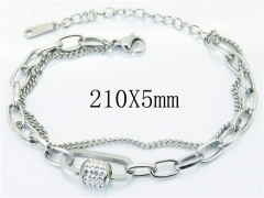 Stainless Steel Jewelry Wholesale - Stainless Steel Bracelets - HY19B0607PZ
