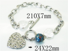 Stainless Steel Jewelry Wholesale - Stainless Steel Bracelets - HY21B0522HKE
