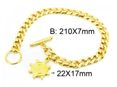 Stainless Steel Jewelry Wholesale - Stainless Steel Bracelets - HY06B1027PS