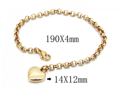 Stainless Steel Jewelry Wholesale - Stainless Steel Bracelets - HY22B0616PW