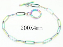 Stainless Steel Jewelry Wholesale - Stainless Steel Bracelets - HY70B0644JT