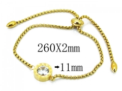 Stainless Steel Jewelry Wholesale - Stainless Steel Bracelets - HY59B0620HUU