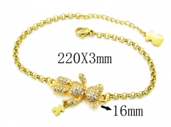 Stainless Steel Jewelry Wholesale - Stainless Steel Bracelets - HY90B0386IHD