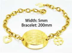 Stainless Steel Jewelry Wholesale - Stainless Steel Bracelets - HY40B0183MR