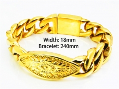 Stainless Steel Jewelry Wholesale - Stainless Steel Bracelets - HY28B0021LAA