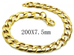 Stainless Steel Jewelry Wholesale - Stainless Steel Bracelets - HY70B0116L0
