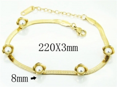 Stainless Steel Jewelry Wholesale - Stainless Steel Bracelets - HY59B1086MLQ