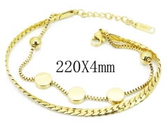 Stainless Steel Jewelry Wholesale - Stainless Steel Bracelets - HY25B0221HKG