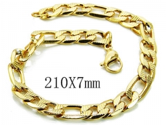 Stainless Steel Jewelry Wholesale - Stainless Steel Bracelets - HY70B0102L0